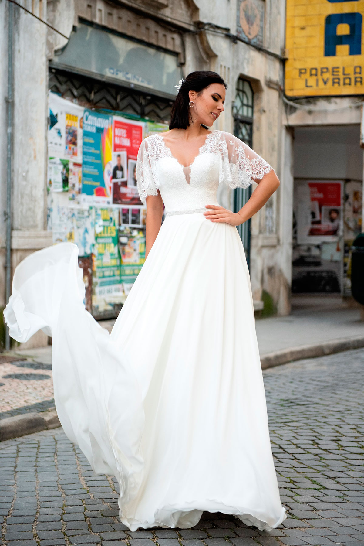  Produto: 1653, Categoria: Vestidos de Noiva, Ano: 2020, Marca A Bela Noiva