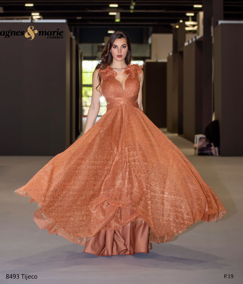  Produto: 8493 TIJECO, Categoria: Vestidos de Cerimónia, Ano: 2023, Marca Agnes & Marie