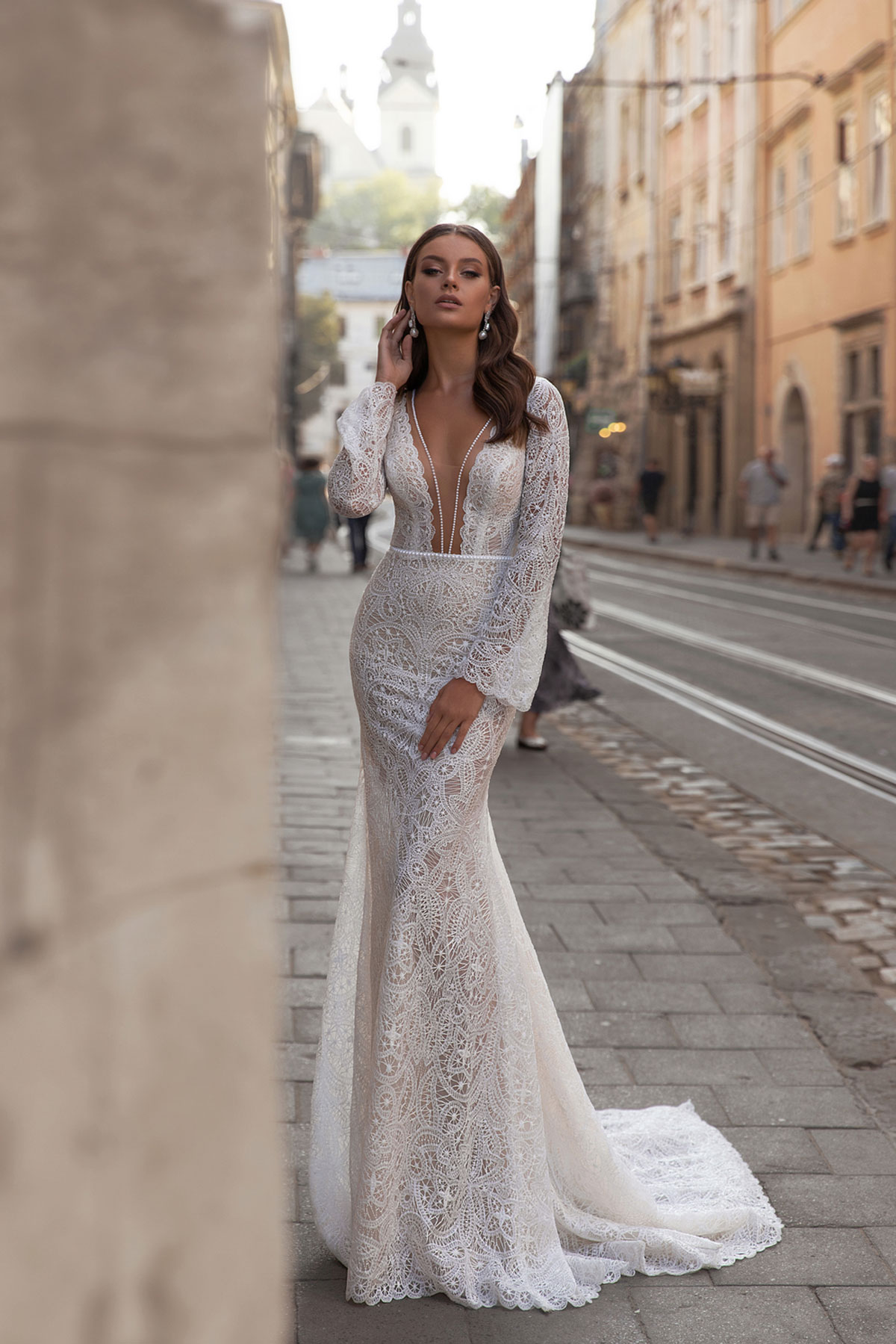  Produto: VG 2002, Categoria: Vestidos de Noiva, Ano: 2020, Marca Julie Vino Group