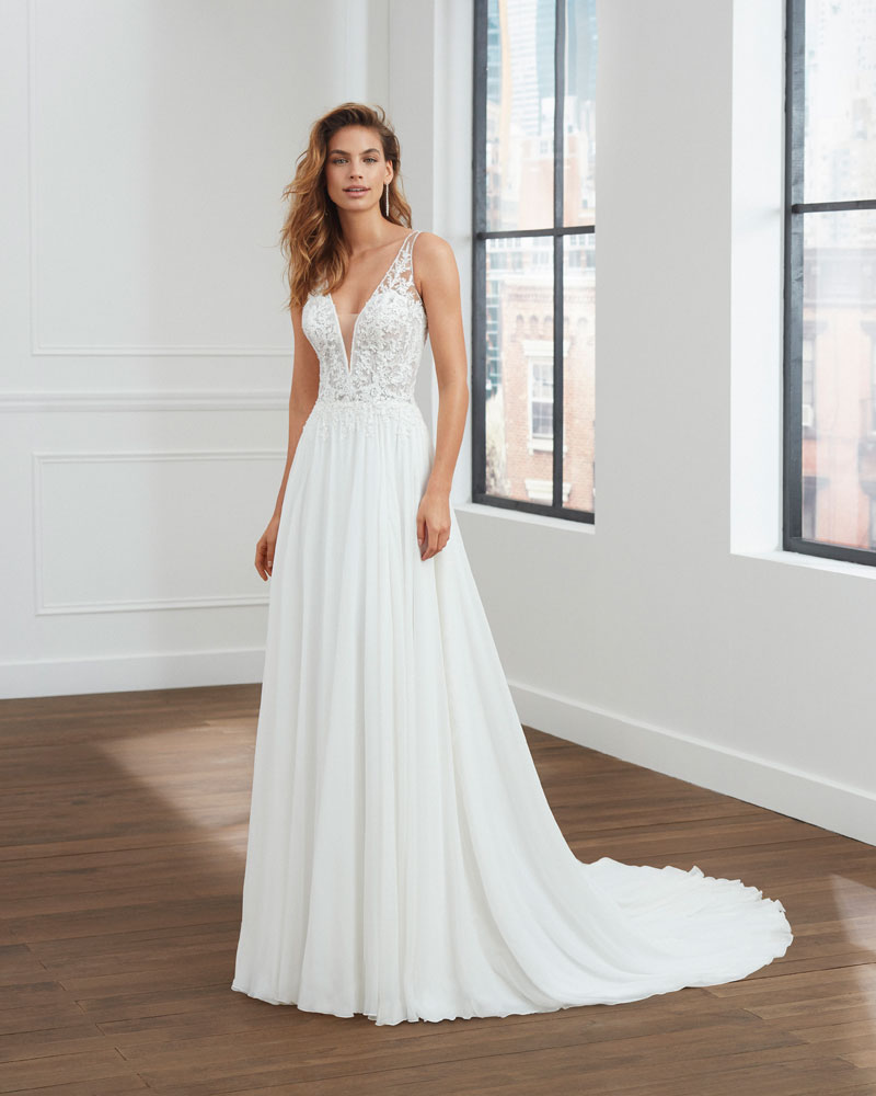 Produto: Lantana, Categoria: Vestidos de Noiva, Ano: 2020, Marca Luna Novias