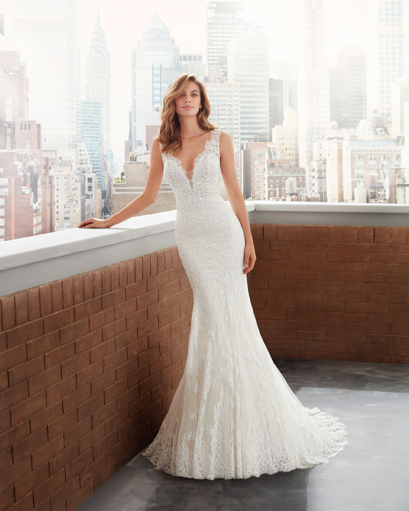  Produto: Lena, Categoria: Vestidos de Noiva, Ano: 2020, Marca Luna Novias