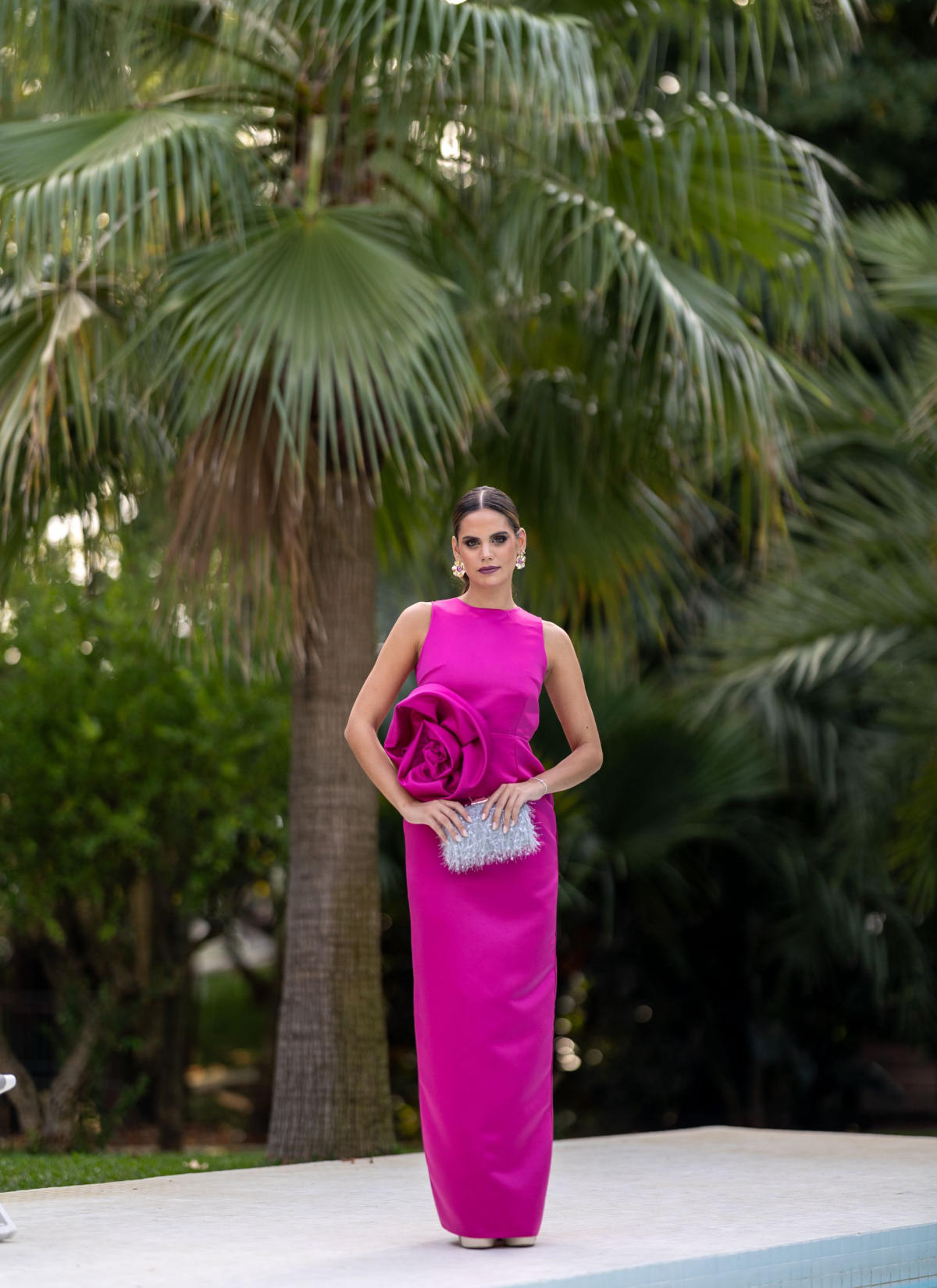  Produto: Vestido longo estruturado, Categoria: Vestidos de Cerimónia, Ano: 2024, Marca maui-official
