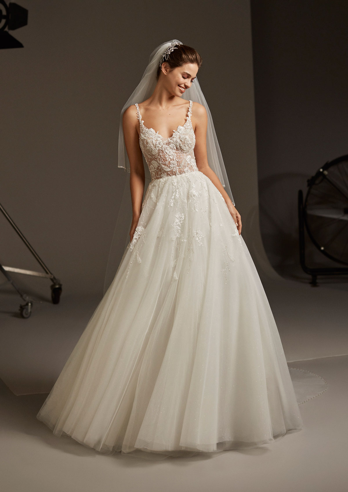  Produto: Juliet, Categoria: Vestidos de Noiva, Ano: 2019, Marca Pronovias