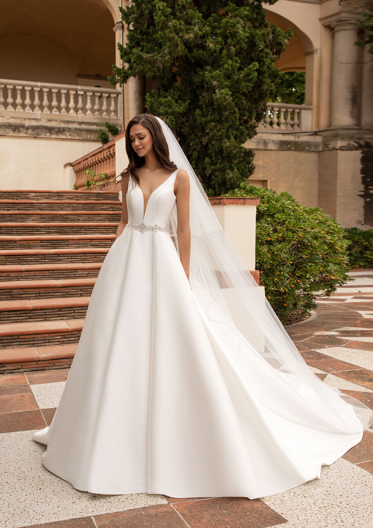 Produto: Malena, Categoria: Vestidos de Noiva, Ano: 2019, Marca Pronovias