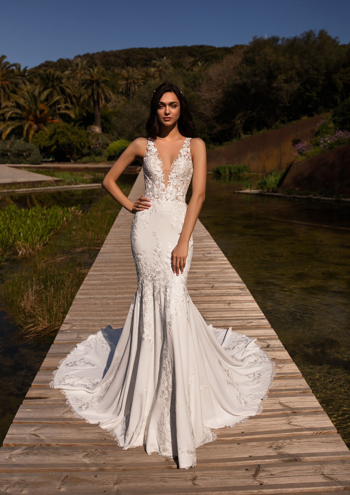  Produto: Alcyone, Categoria: Vestidos de Noiva, Ano: 2020, Marca Pronovias