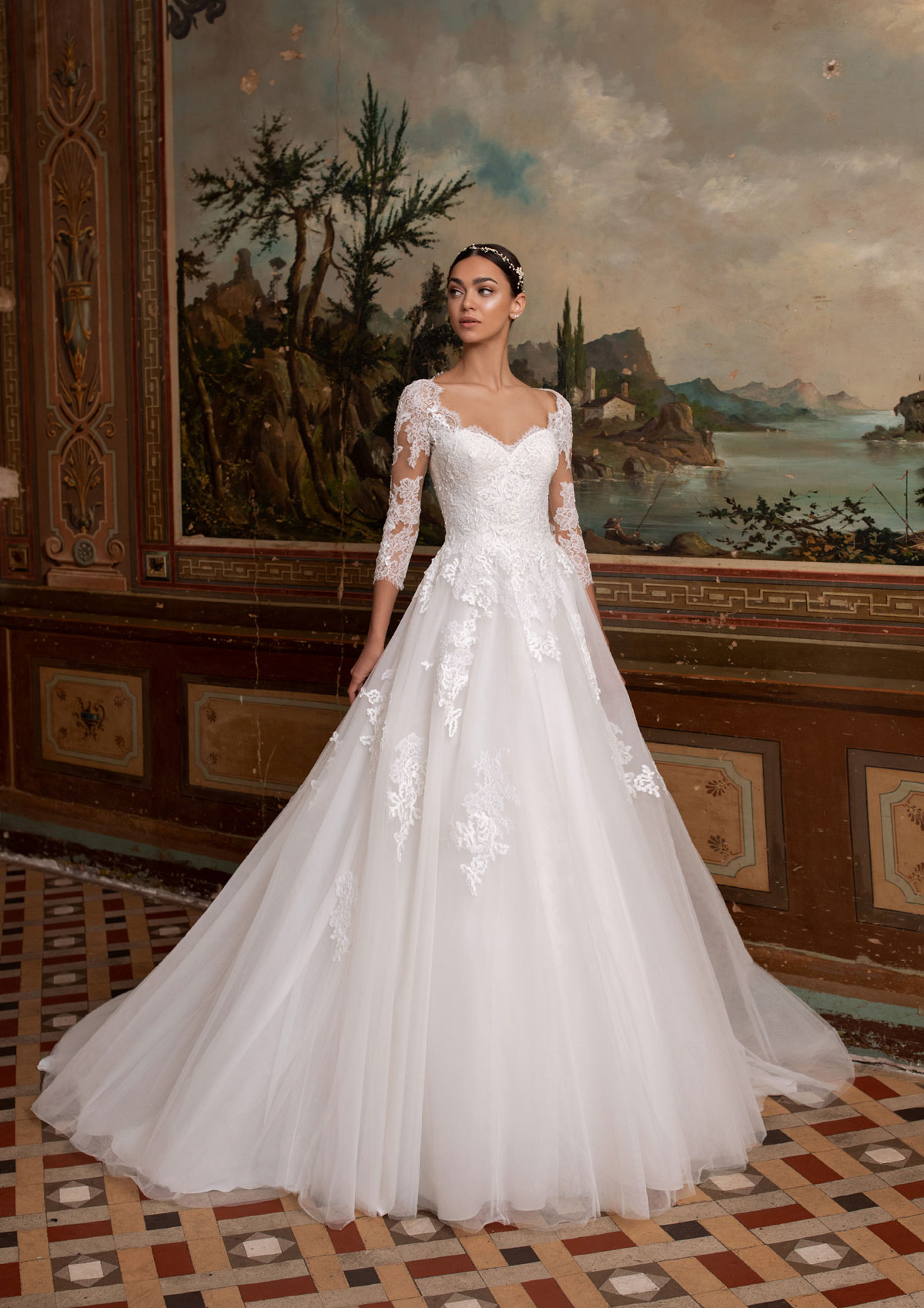  Produto: Ara, Categoria: Vestidos de Noiva, Ano: 2020, Marca Pronovias