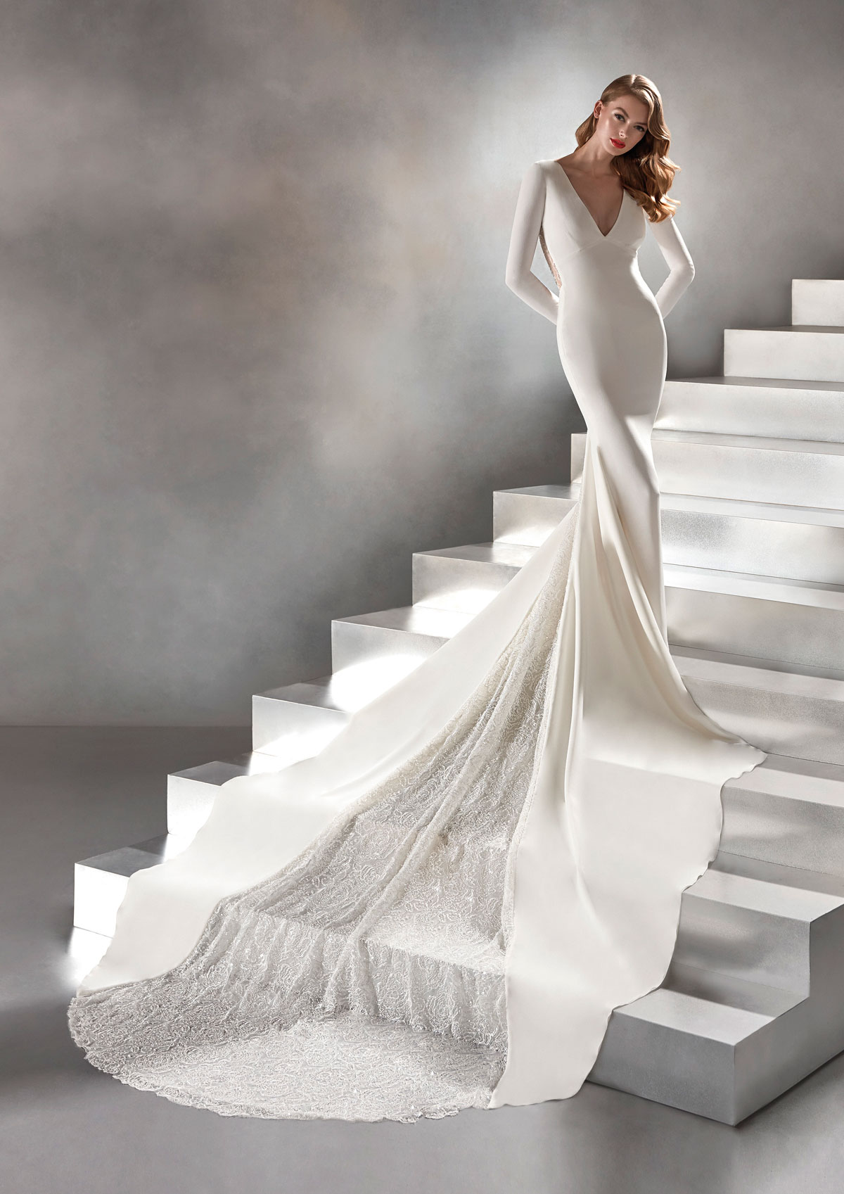 Produto: Caceres, Categoria: Vestidos de Noiva, Ano: 2020, Marca Pronovias