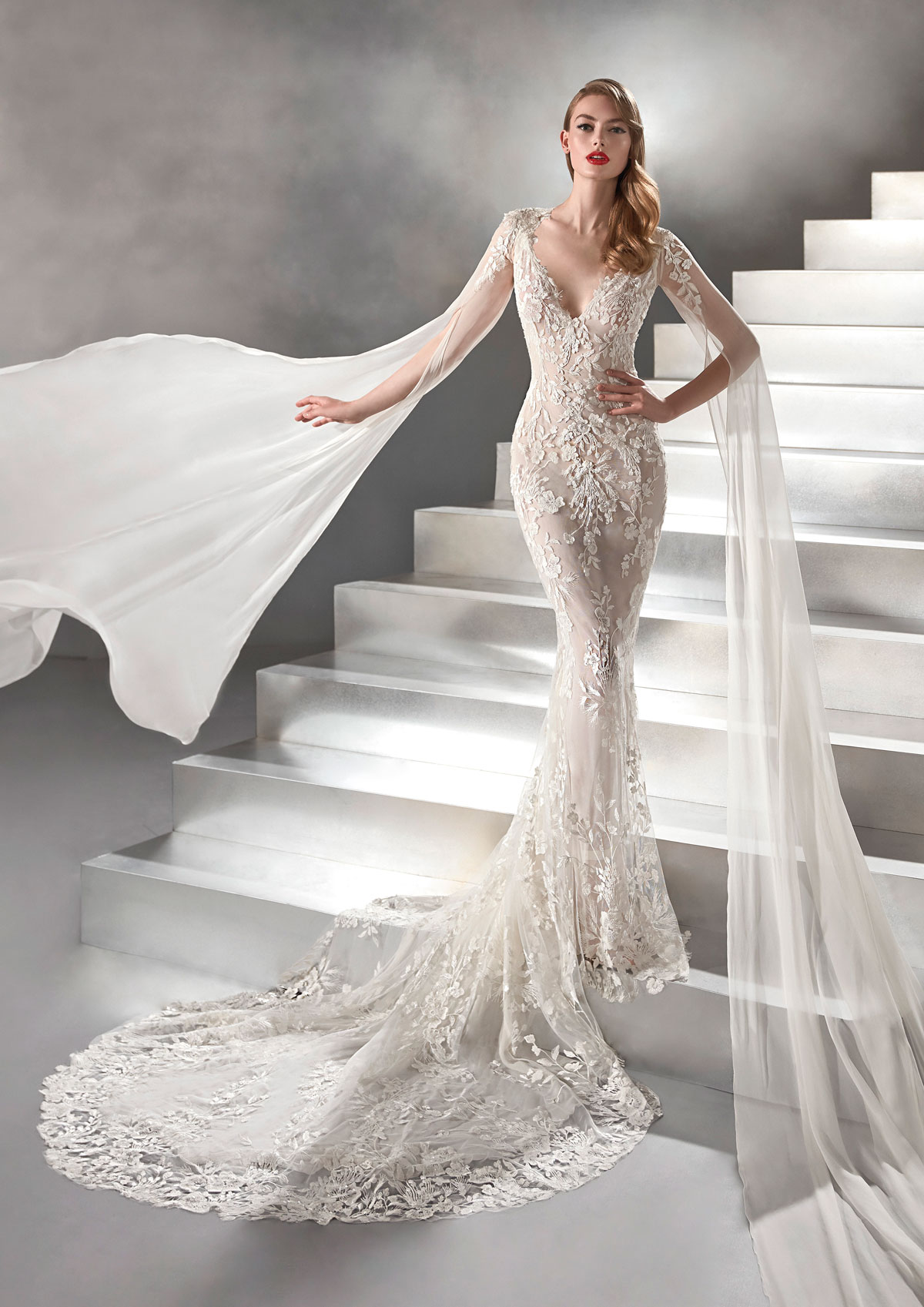  Produto: Calas, Categoria: Vestidos de Noiva, Ano: 2020, Marca Pronovias