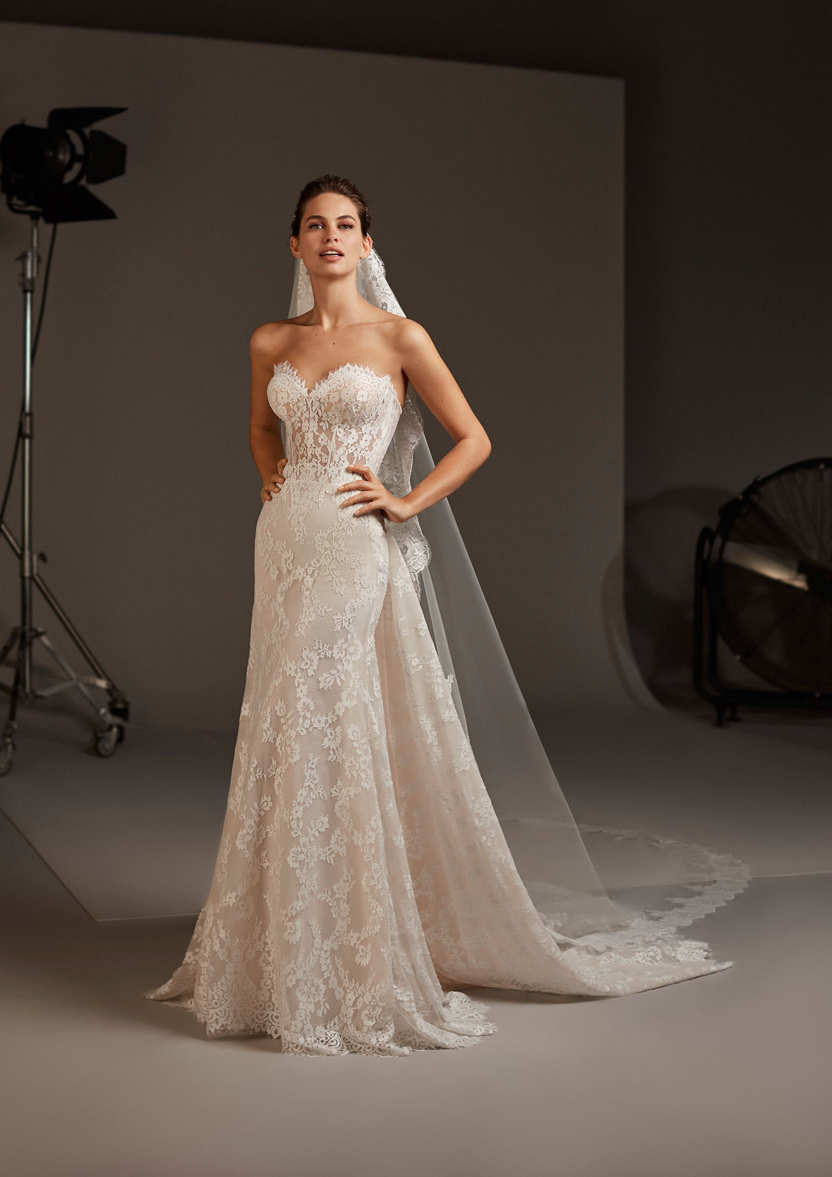  Produto: Desdemona, Categoria: Vestidos de Noiva, Ano: 2020, Marca Pronovias