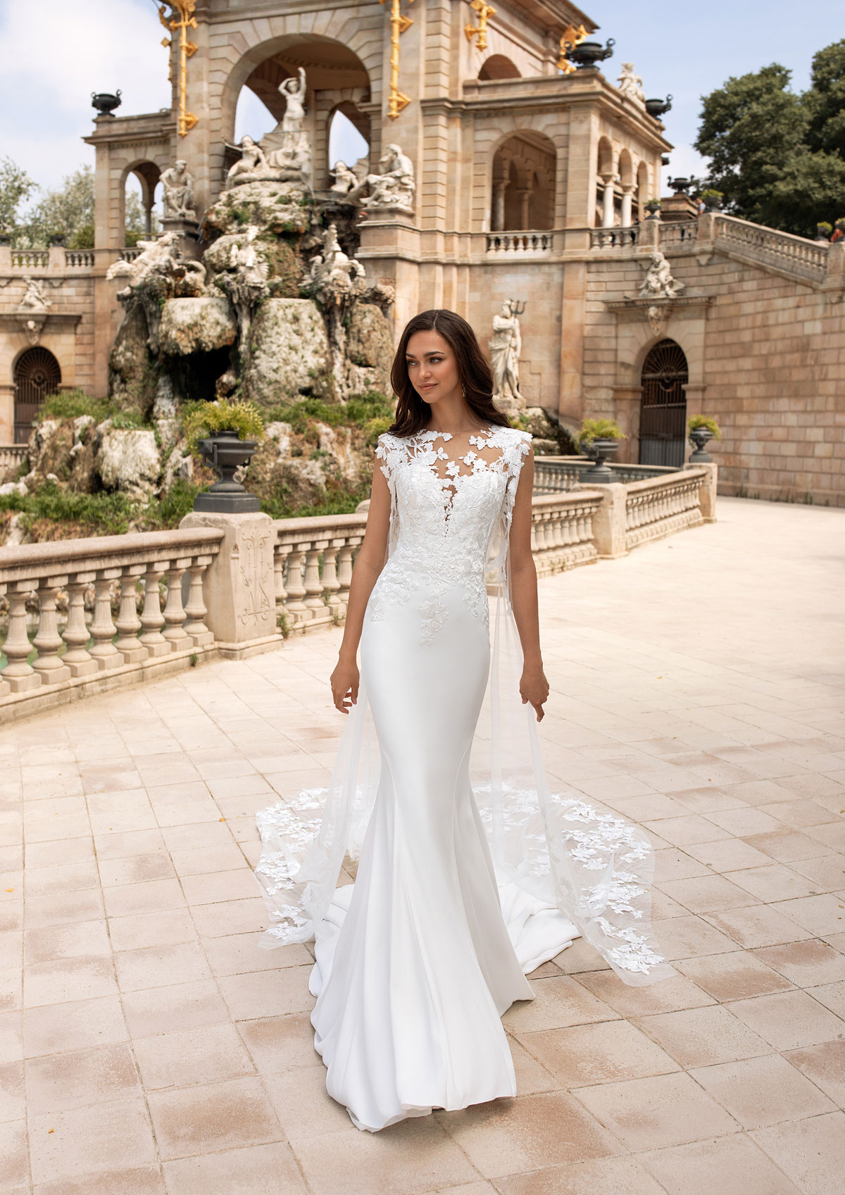  Produto: Drail, Categoria: Vestidos de Noiva, Ano: 2020, Marca Pronovias