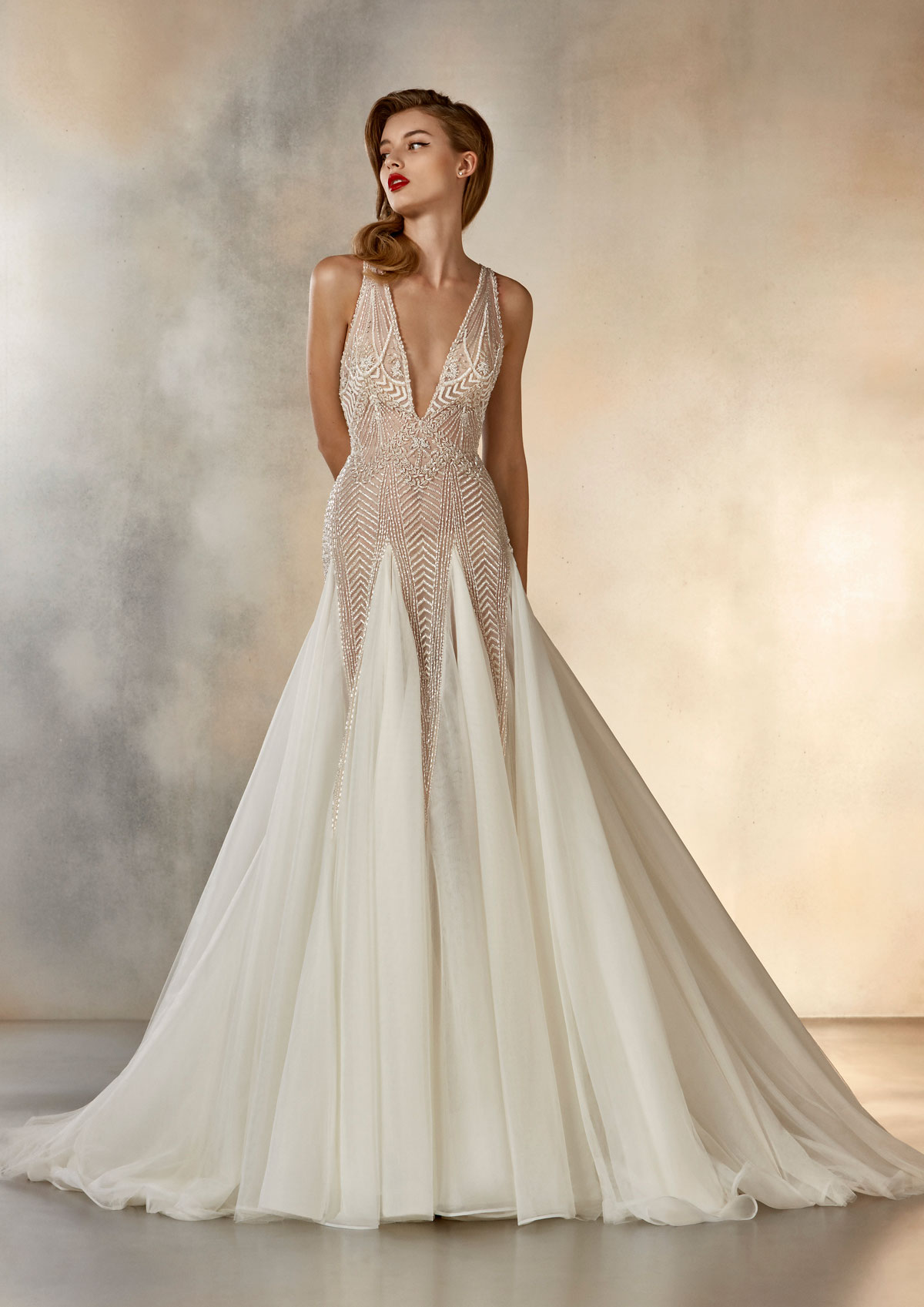  Produto: Dreaming, Categoria: Vestidos de Noiva, Ano: 2020, Marca Pronovias