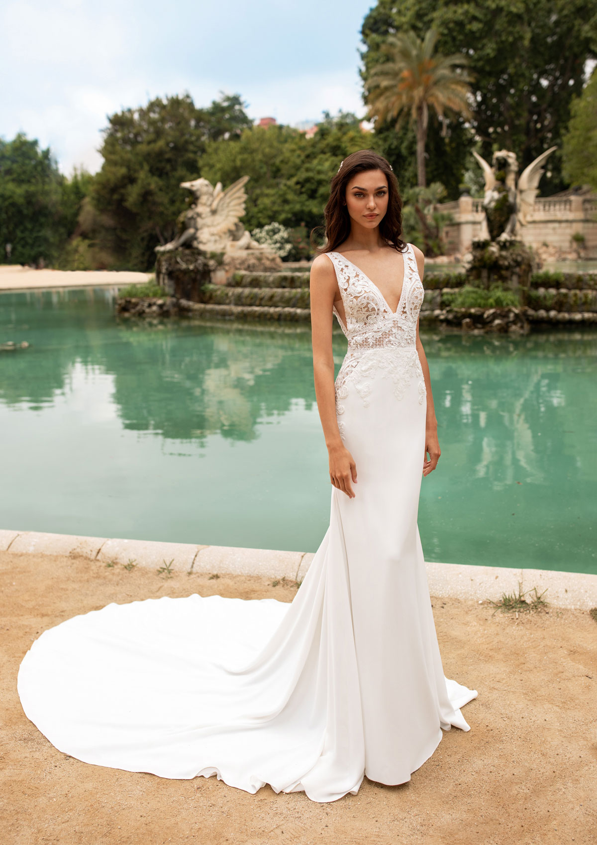  Produto: Emily, Categoria: Vestidos de Noiva, Ano: 2020, Marca Pronovias