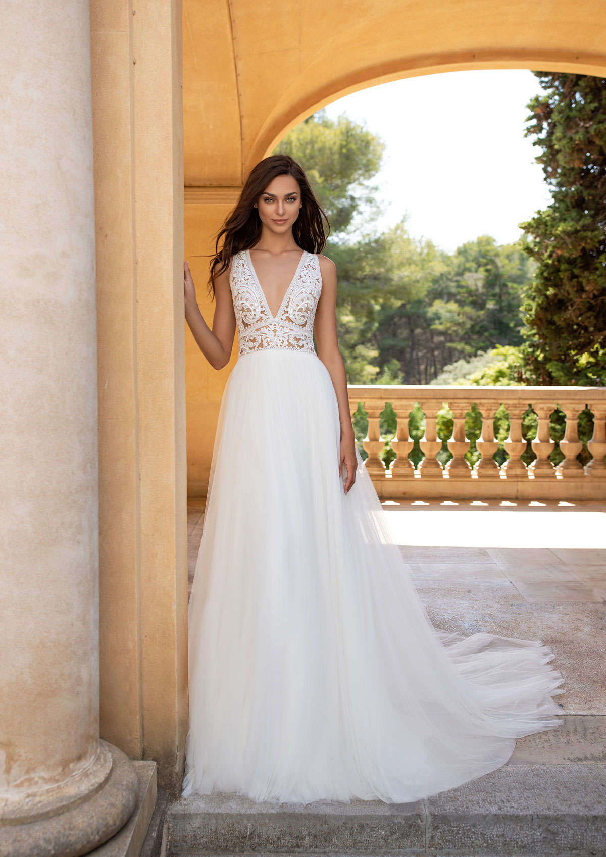  Produto: Espiga, Categoria: Vestidos de Noiva, Ano: 2020, Marca Pronovias