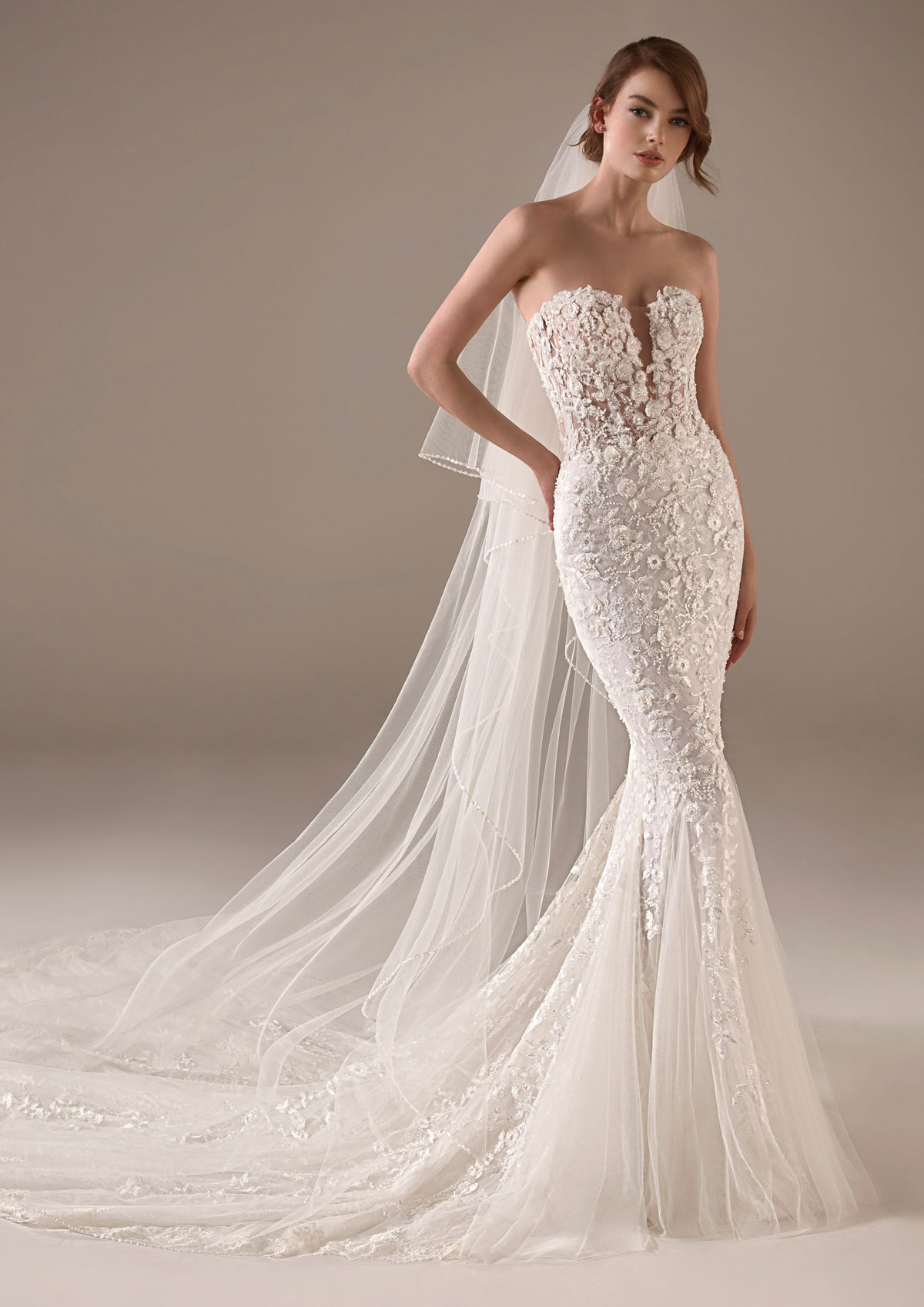  Produto: Jameela, Categoria: Vestidos de Noiva, Ano: 2020, Marca Pronovias