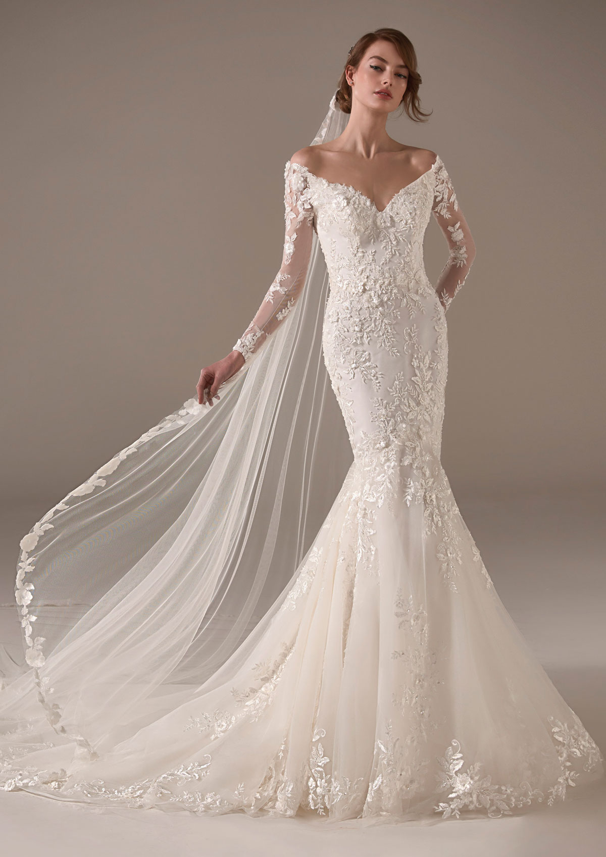  Produto: Kamala, Categoria: Vestidos de Noiva, Ano: 2020, Marca Pronovias