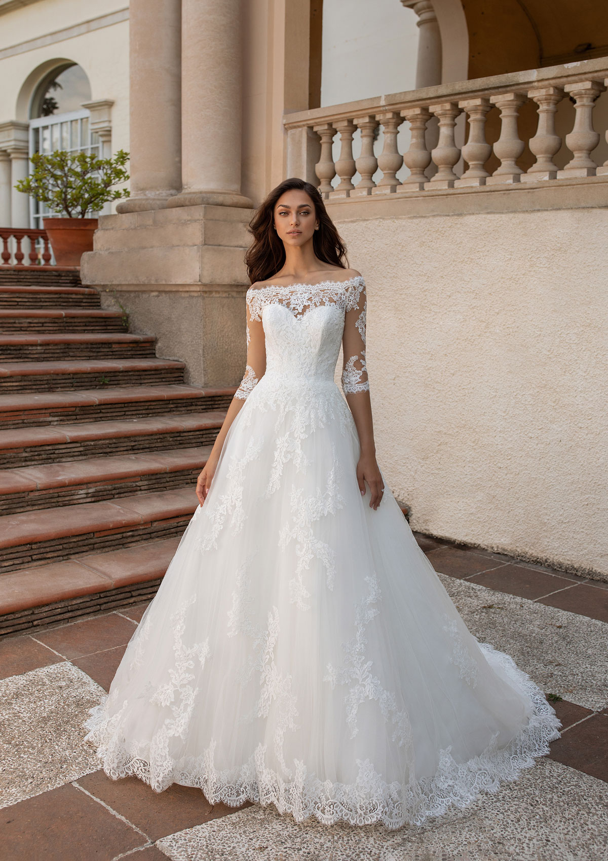  Produto: Kimba, Categoria: Vestidos de Noiva, Ano: 2020, Marca Pronovias
