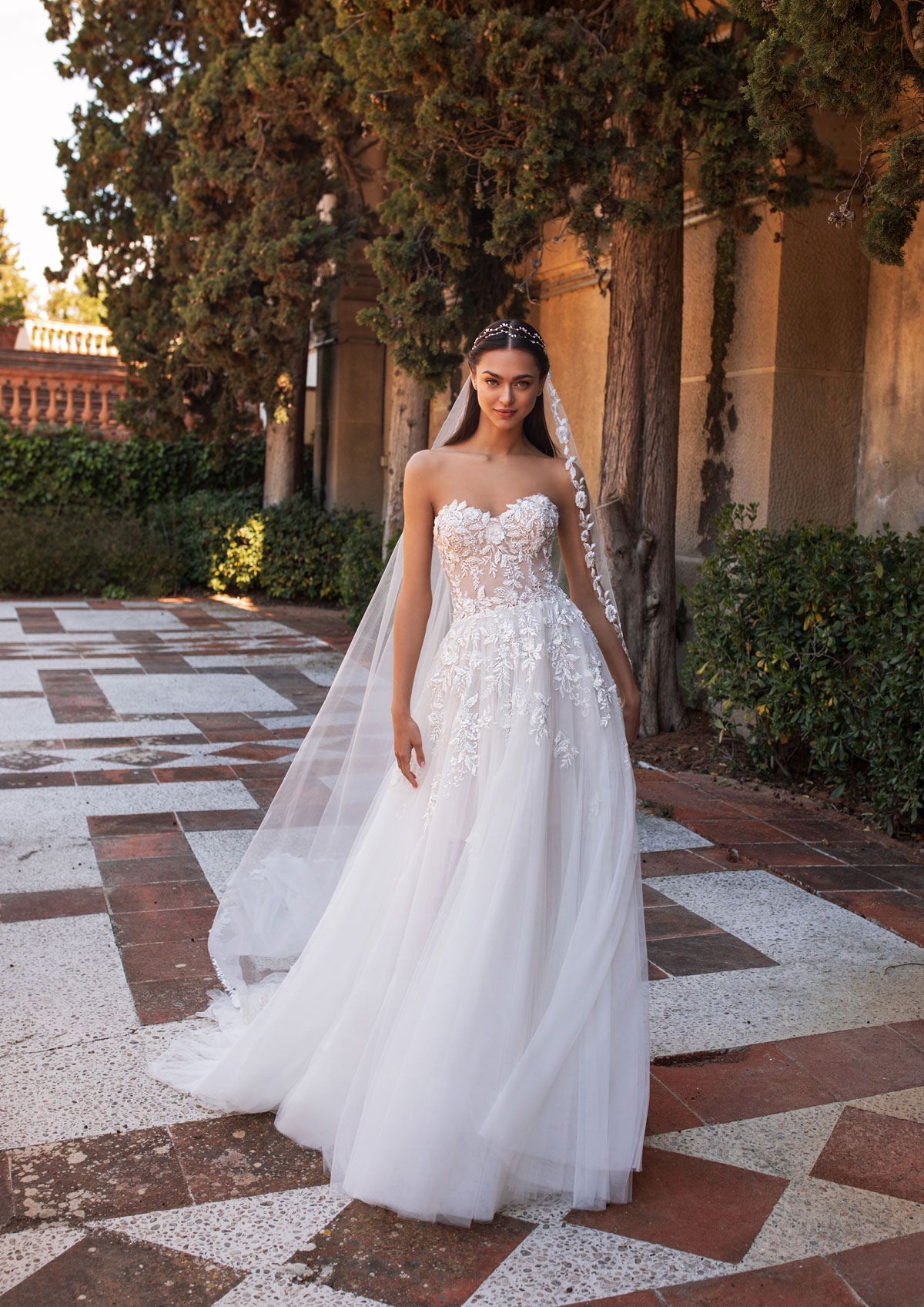  Produto: Leda, Categoria: Vestidos de Noiva, Ano: 2020, Marca Pronovias