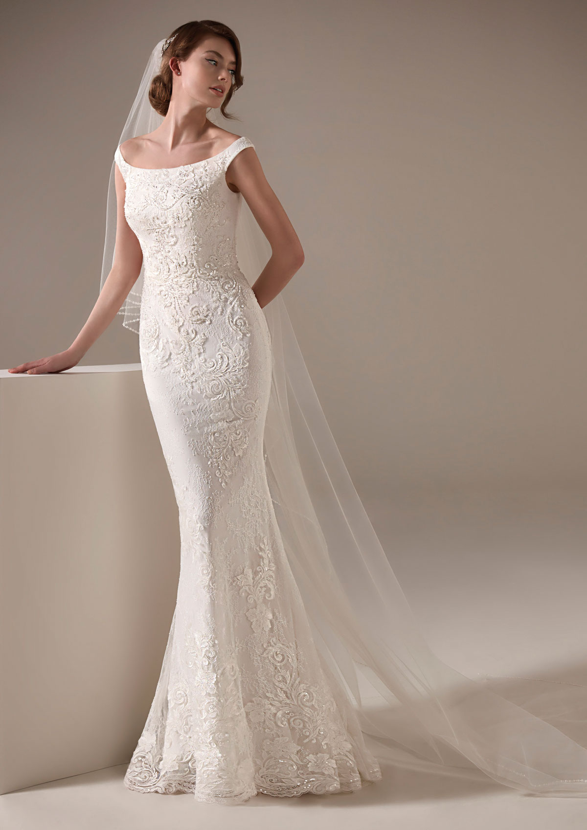  Produto: Melinda, Categoria: Vestidos de Noiva, Ano: 2020, Marca Pronovias
