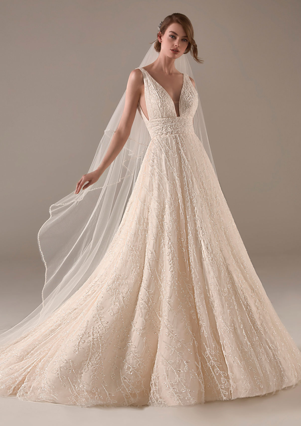  Produto: Nadia, Categoria: Vestidos de Noiva, Ano: 2020, Marca Pronovias