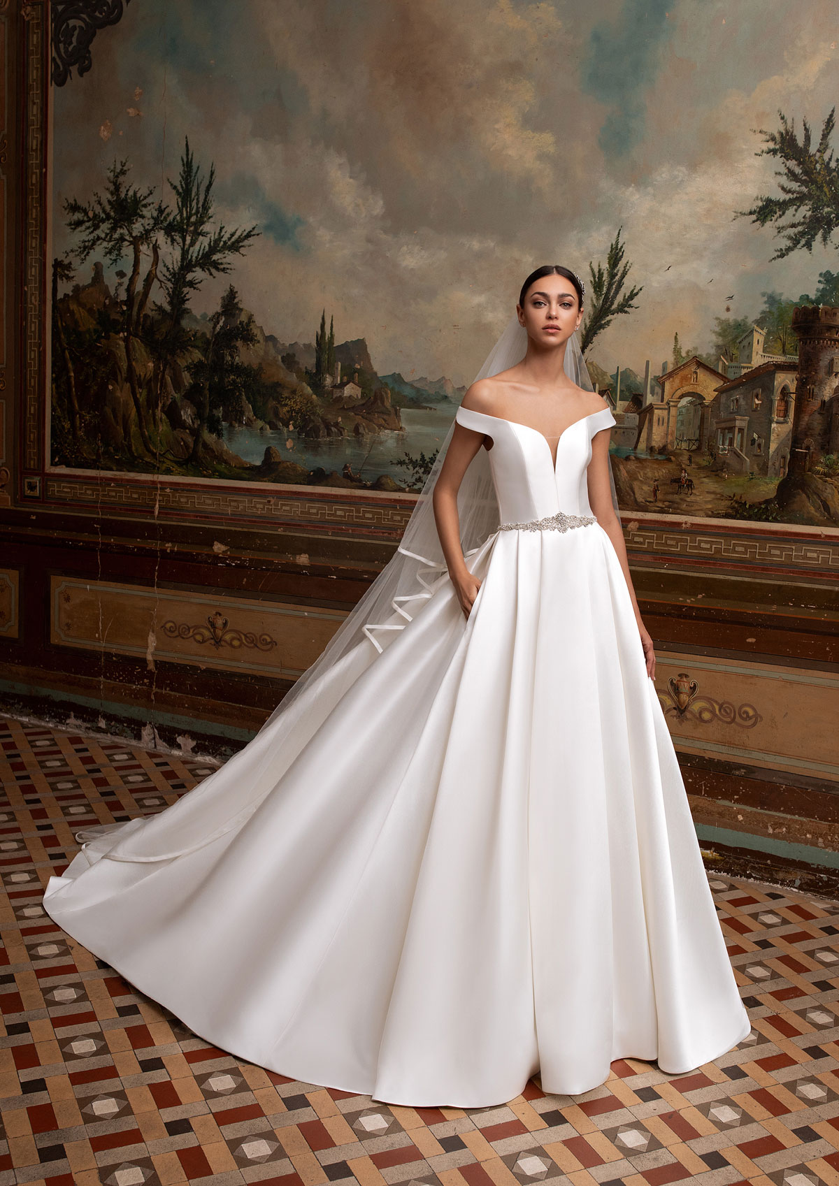  Produto: Varuna, Categoria: Vestidos de Noiva, Ano: 2020, Marca Pronovias