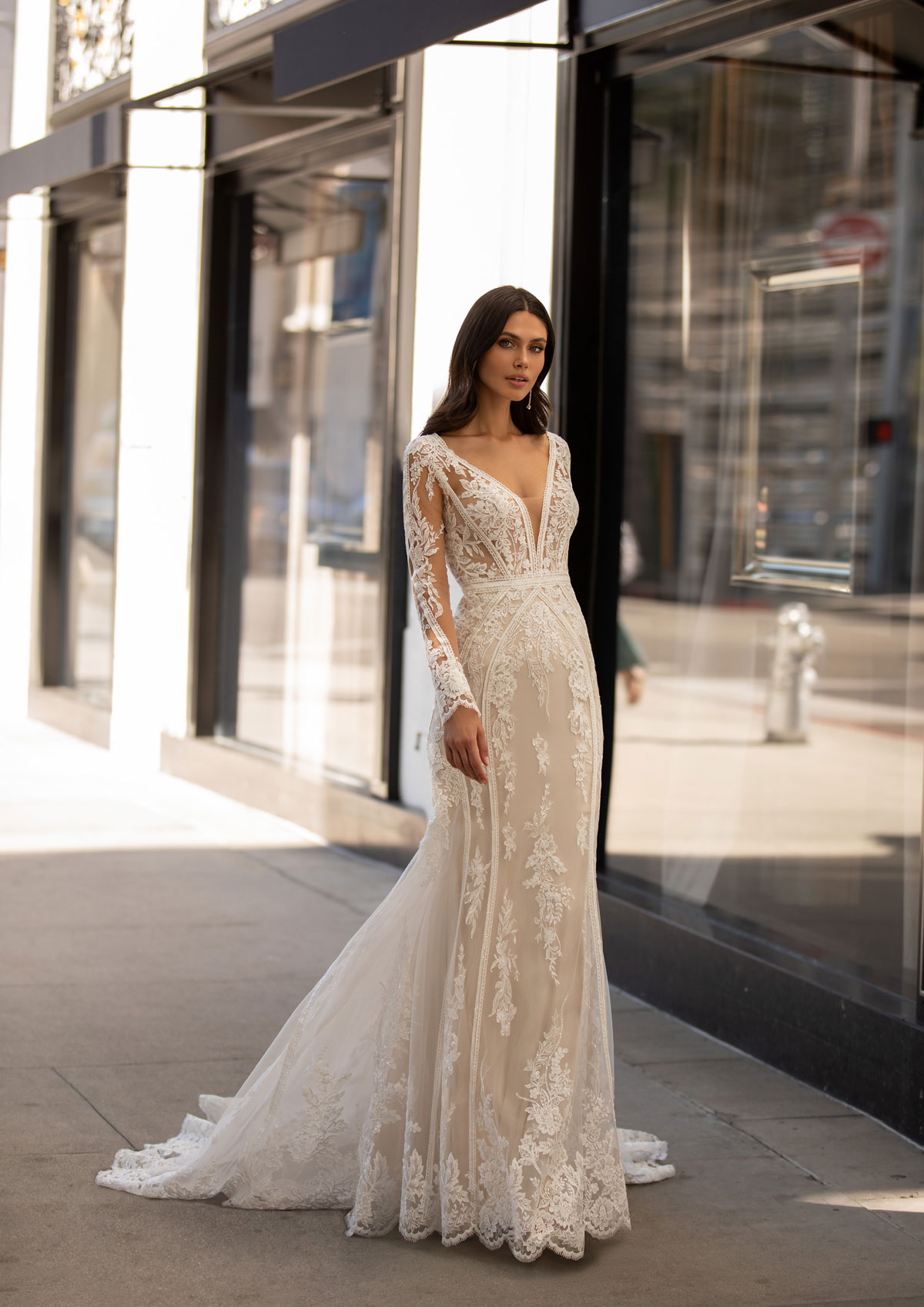 Produto: Andrews, Categoria: Vestidos de Noiva, Ano: 2021, Marca Pronovias