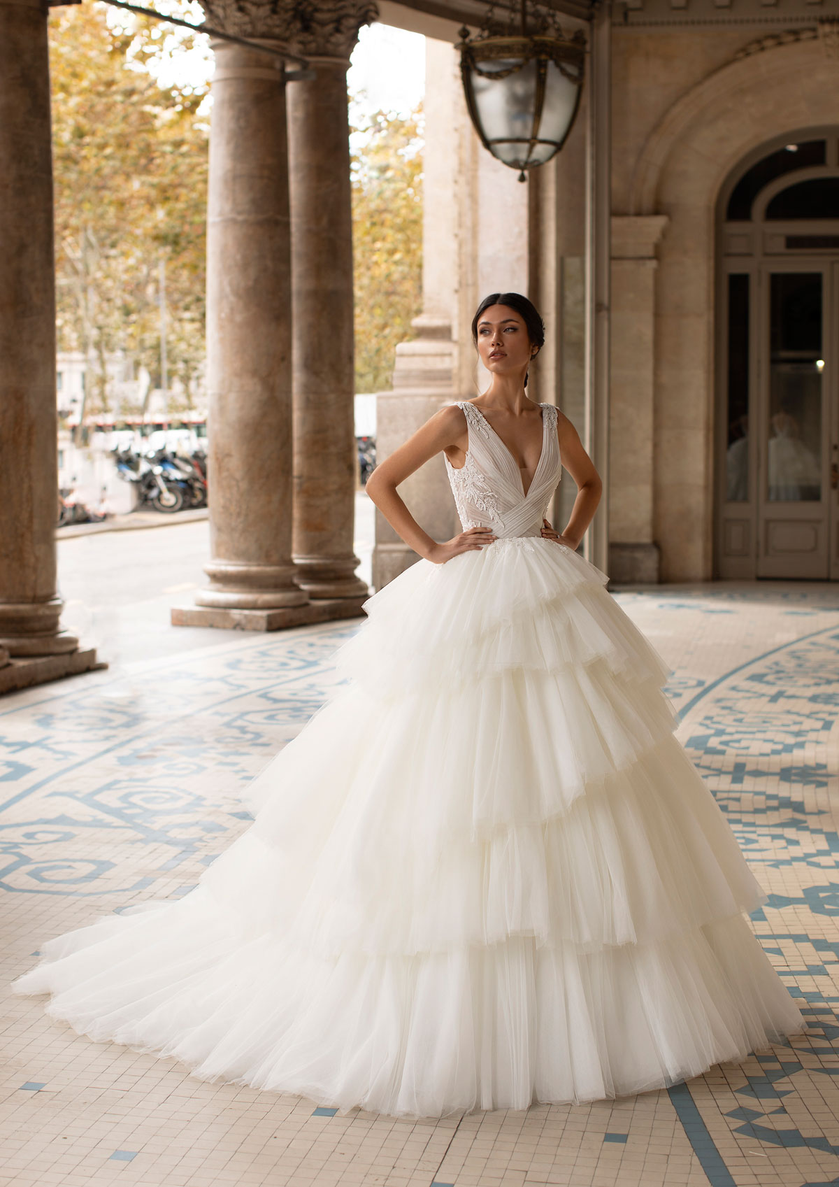  Produto: Bennet, Categoria: Vestidos de Noiva, Ano: 2021, Marca Pronovias