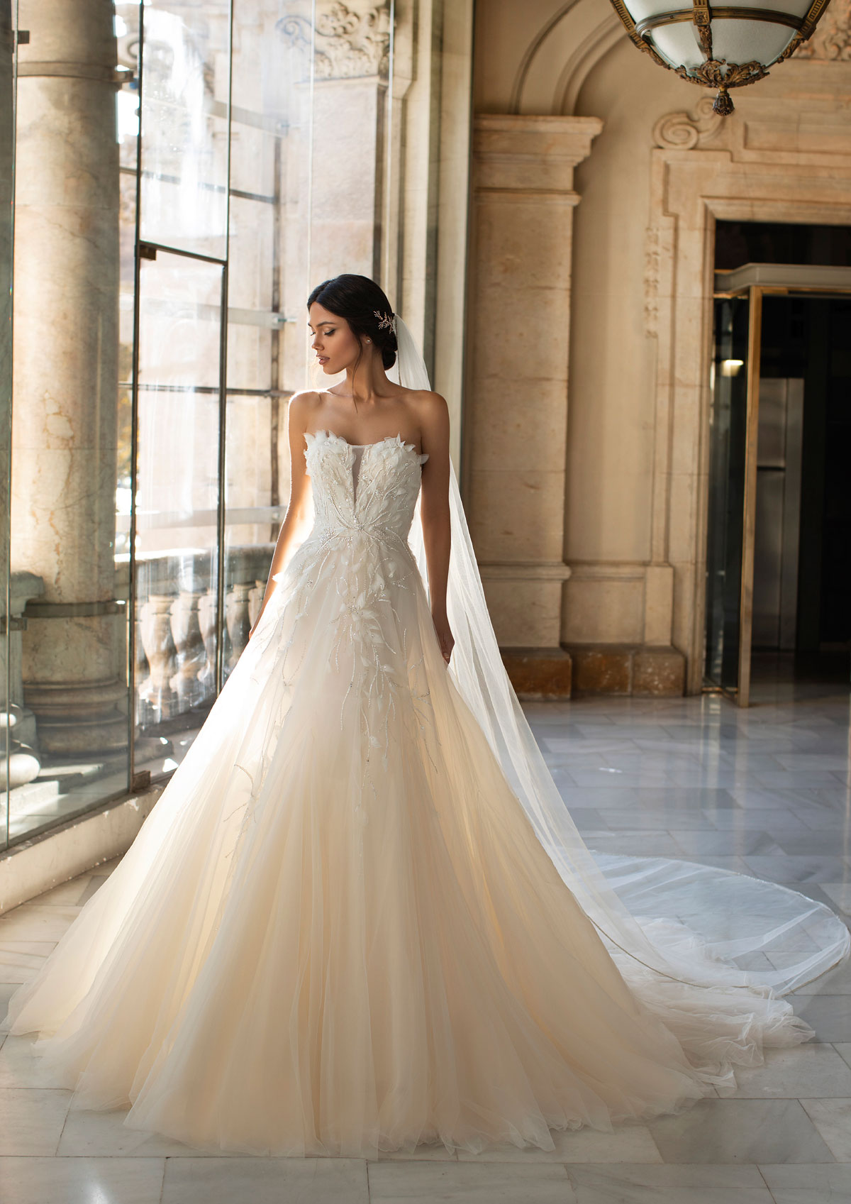  Produto: Brooks, Categoria: Vestidos de Noiva, Ano: 2021, Marca Pronovias