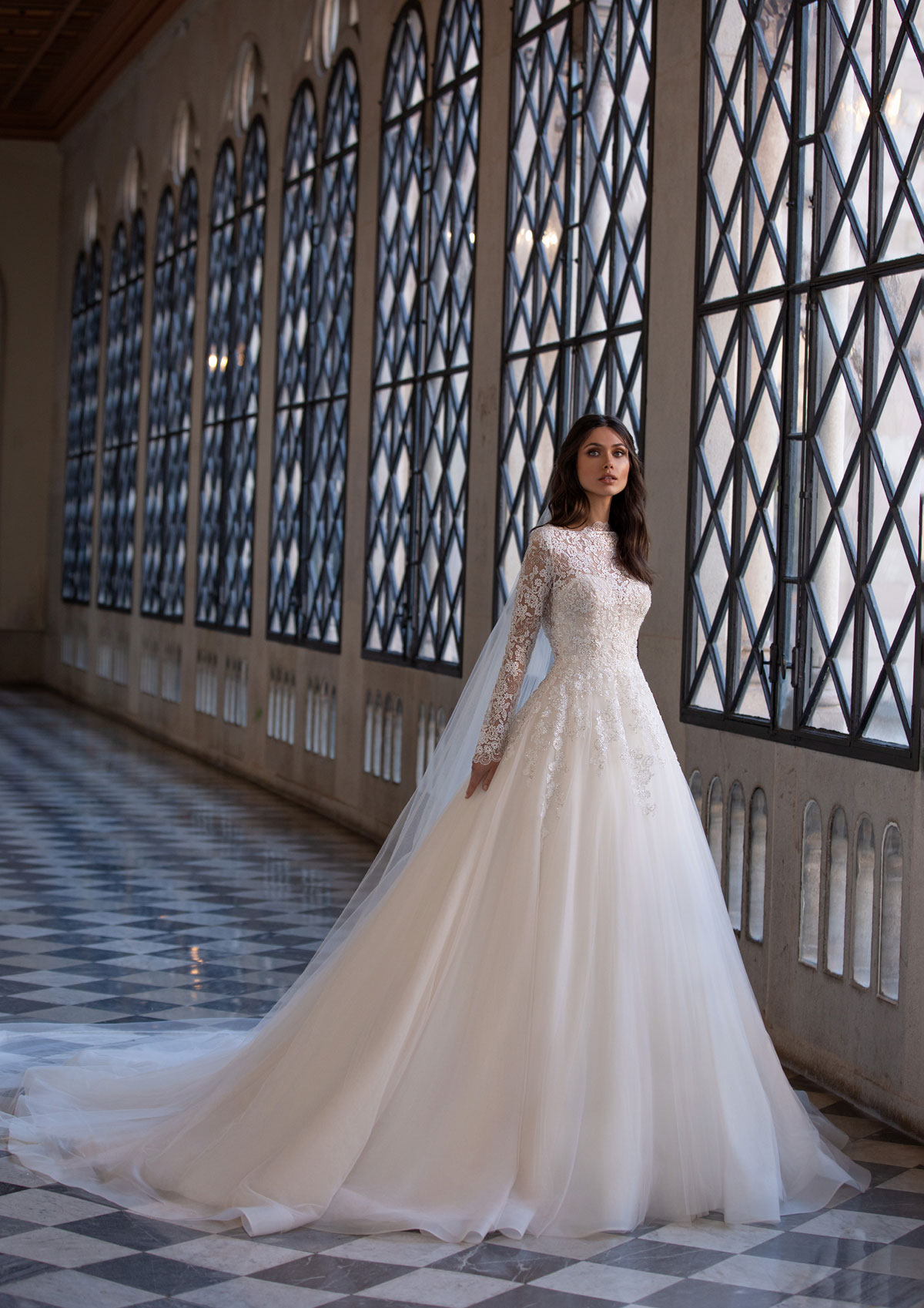  Produto: Landis, Categoria: Vestidos de Noiva, Ano: 2021, Marca Pronovias