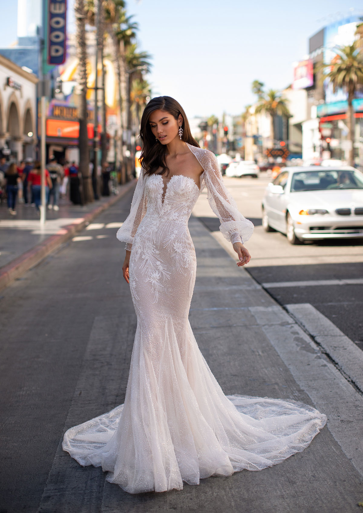  Produto: Lansbury, Categoria: Vestidos de Noiva, Ano: 2021, Marca Pronovias