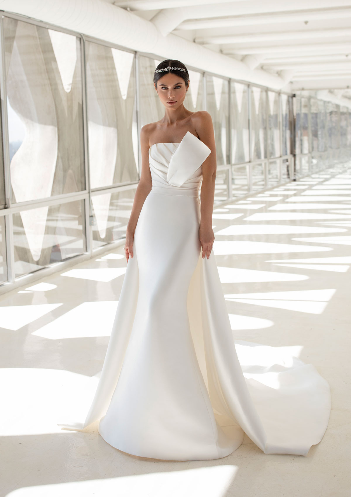  Produto: Malone, Categoria: Vestidos de Noiva, Ano: 2021, Marca Pronovias