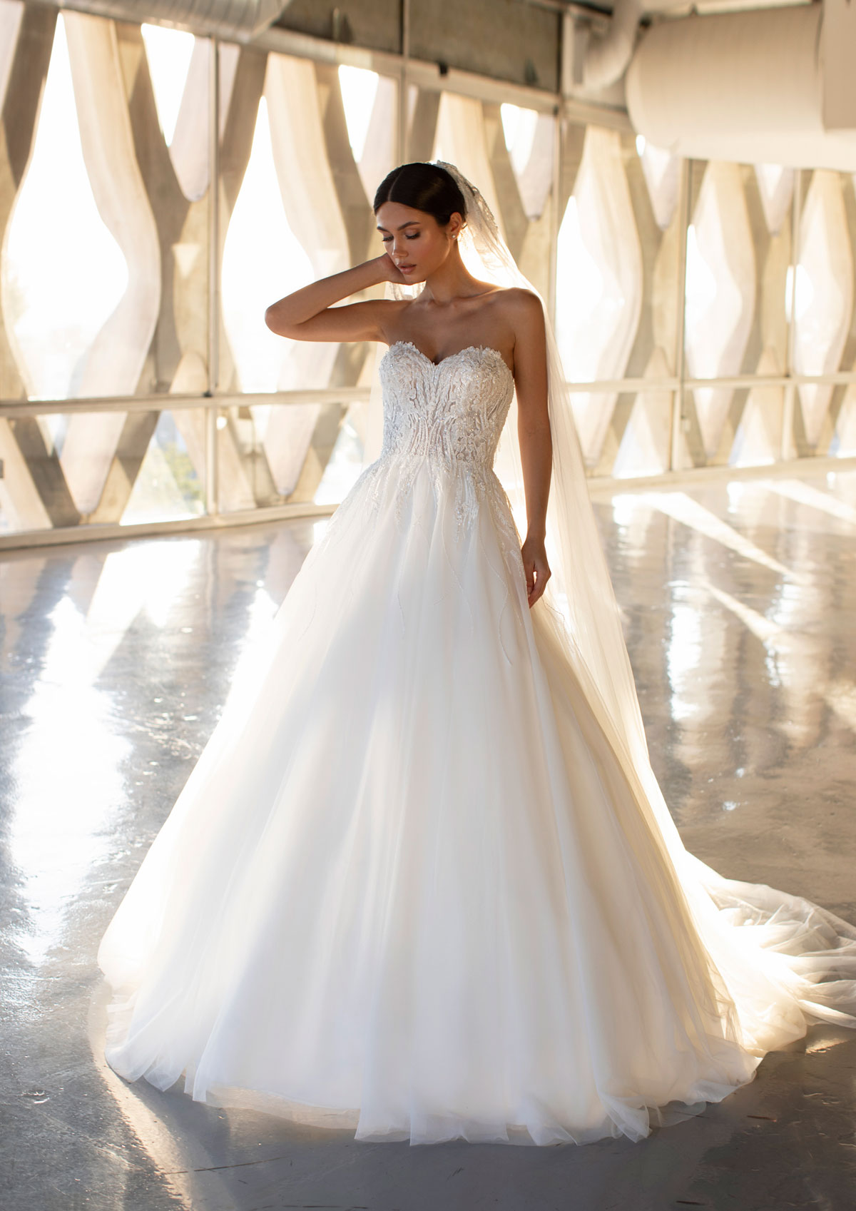  Produto: Parrish, Categoria: Vestidos de Noiva, Ano: 2021, Marca Pronovias