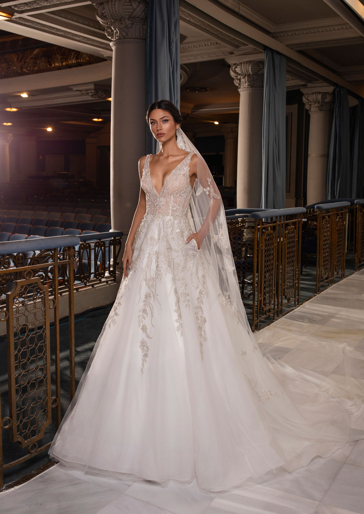  Produto: Rogers, Categoria: Vestidos de Noiva, Ano: 2021, Marca Pronovias