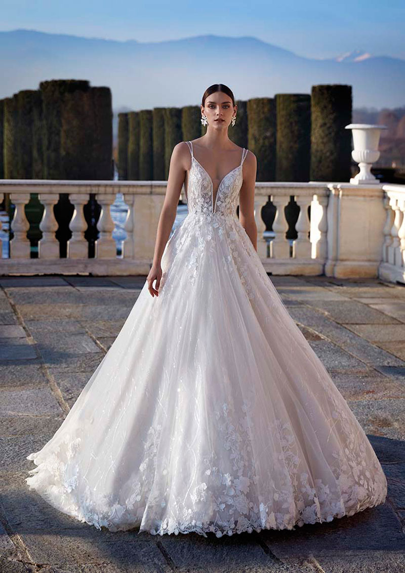  Produto: Delaney, Categoria: Vestidos de Noiva, Ano: 2023, Marca Pronovias