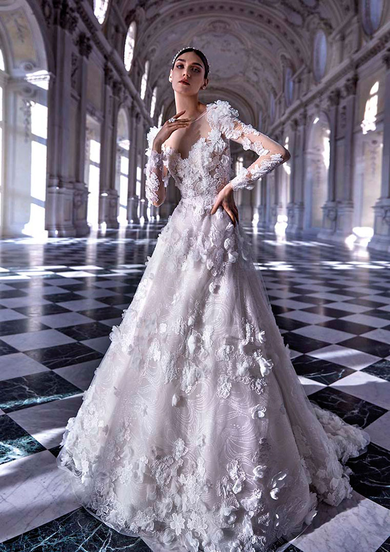  Produto: Divina, Categoria: Vestidos de Noiva, Ano: 2023, Marca Pronovias