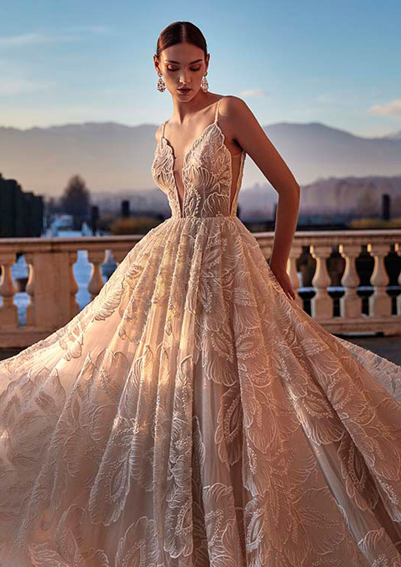  Produto: Orlanda, Categoria: Vestidos de Noiva, Ano: 2023, Marca Pronovias