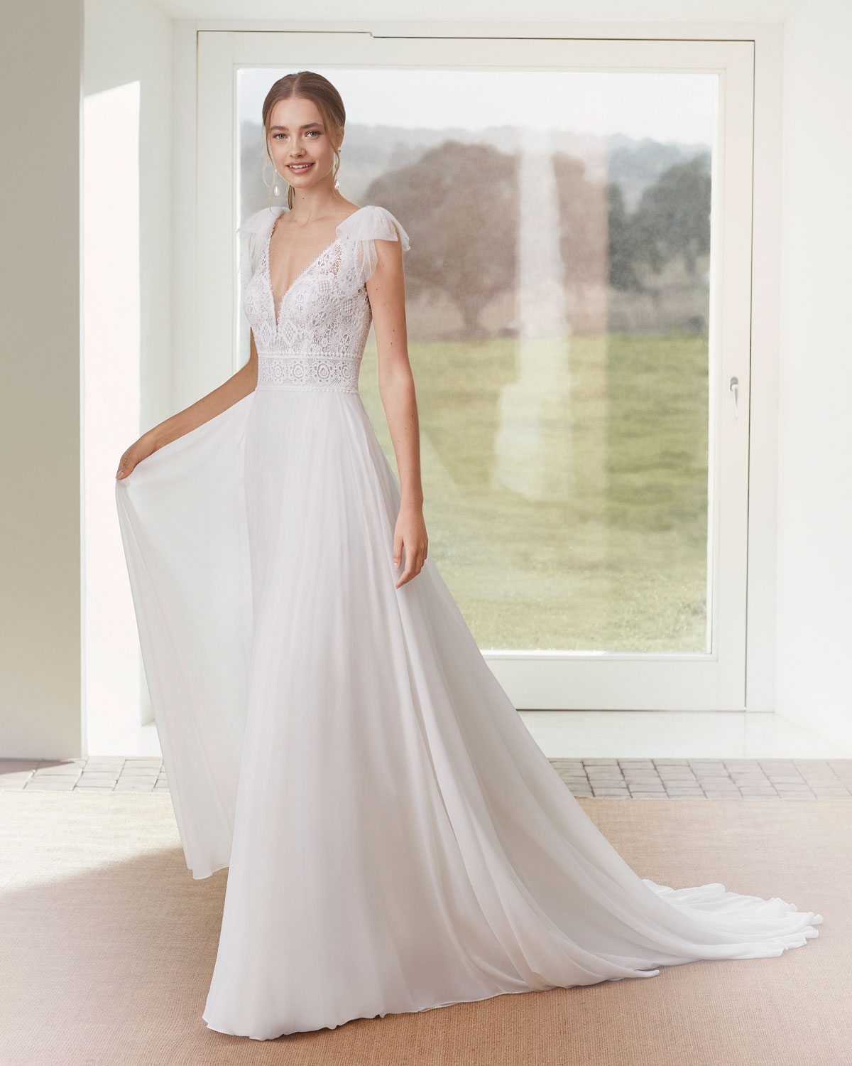  Produto: Amaya, Categoria: Vestidos de Noiva, Ano: 2021, Marca Rosa Clará