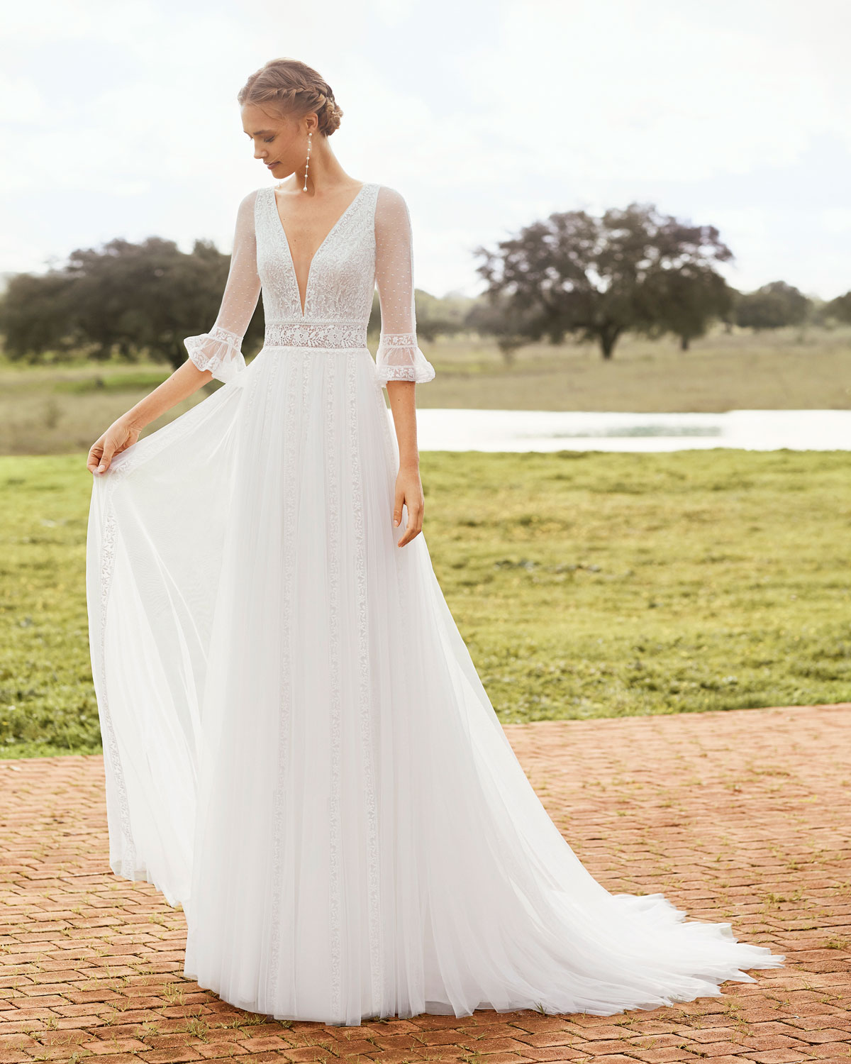  Produto: Anne, Categoria: Vestidos de Noiva, Ano: 2021, Marca Rosa Clará