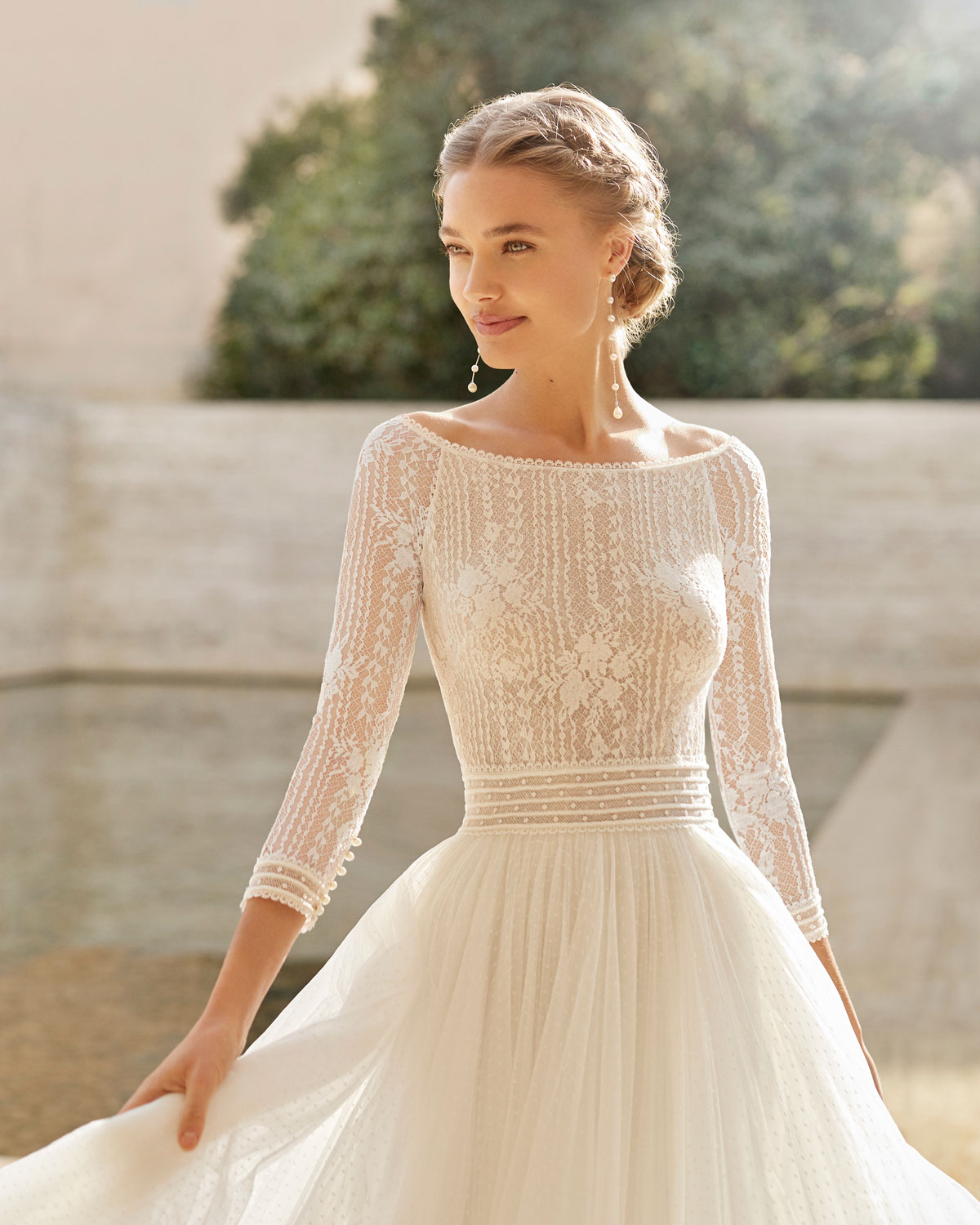  Produto: Edna, Categoria: Vestidos de Noiva, Ano: 2021, Marca Rosa Clará
