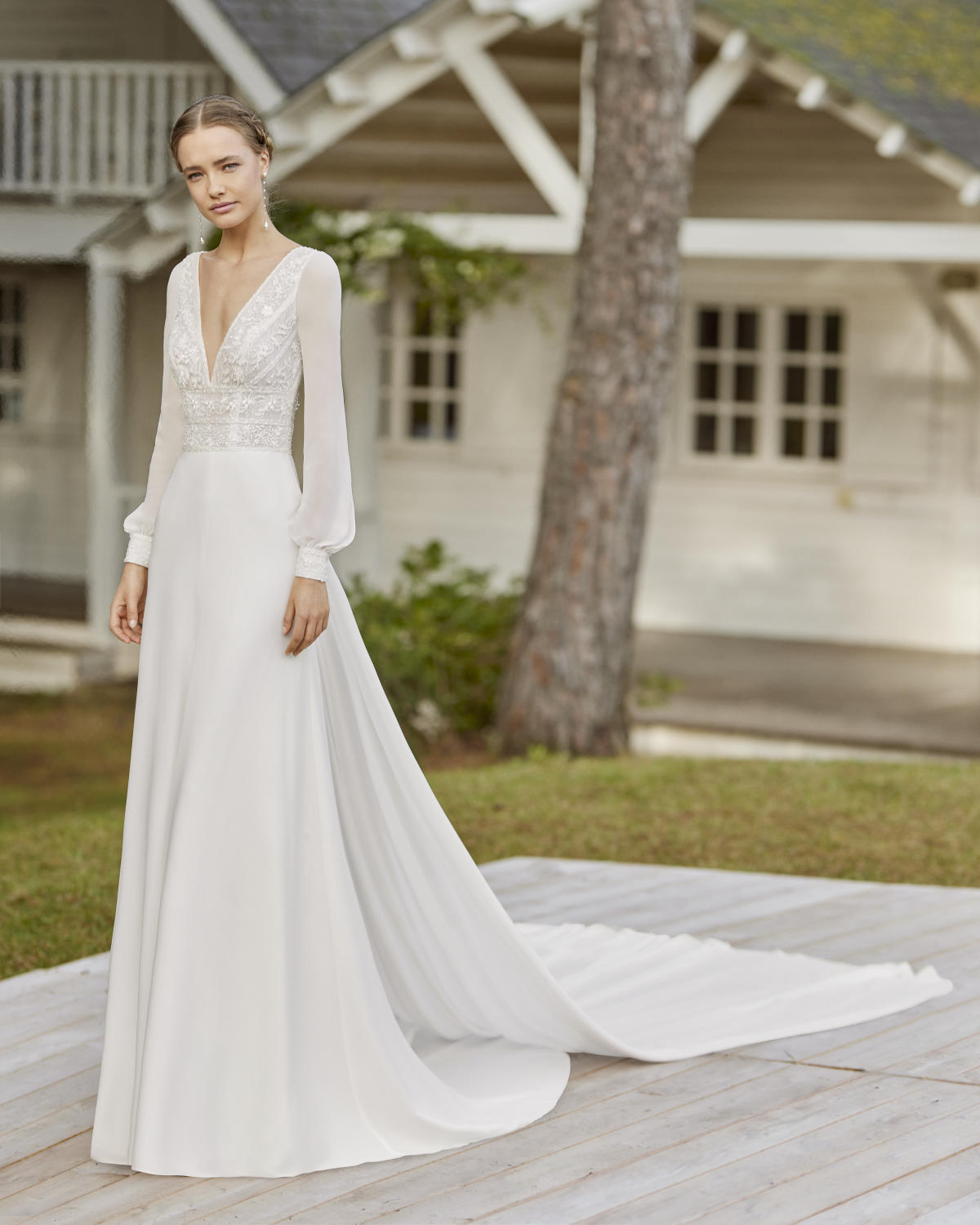  Produto: Lenon, Categoria: Vestidos de Noiva, Ano: 2022, Marca Rosa Clará