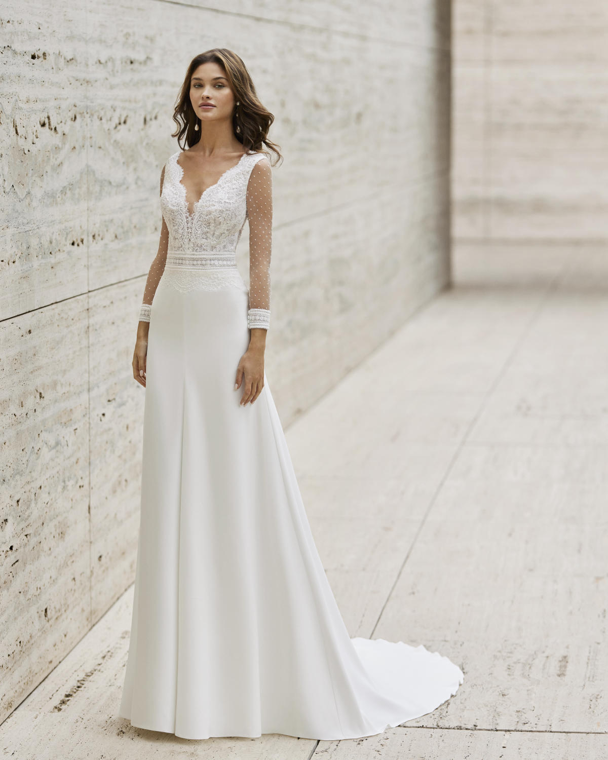  Produto: Naomi, Categoria: Vestidos de Noiva, Ano: 2022, Marca Rosa Clará