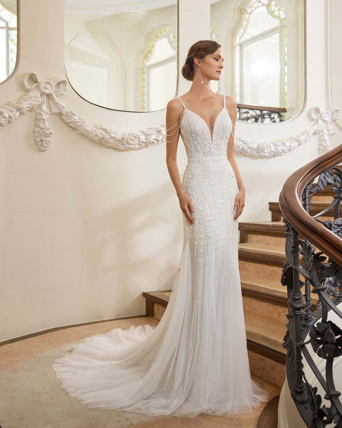  Produto: Querubi, Categoria: Vestidos de Noiva, Ano: 2023, Marca Rosa Clará