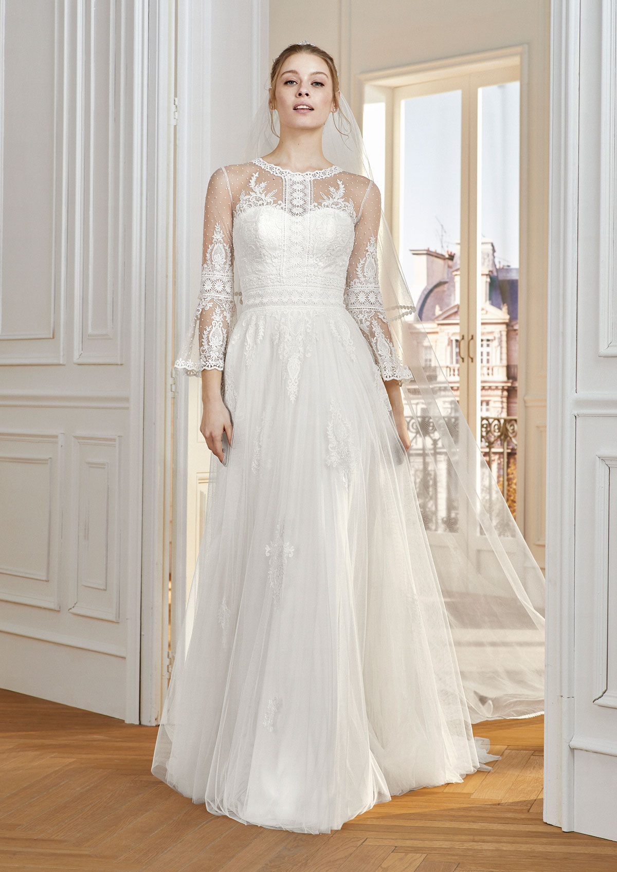  Produto: Champeret, Categoria: Vestidos de Noiva, Ano: 2020, Marca San Patrick
