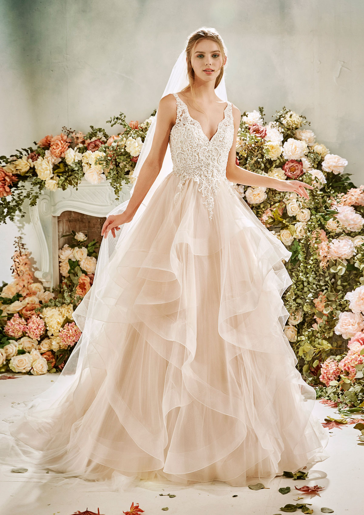  Produto: Gerbera, Categoria: Vestidos de Noiva, Ano: 2020, Marca San Patrick