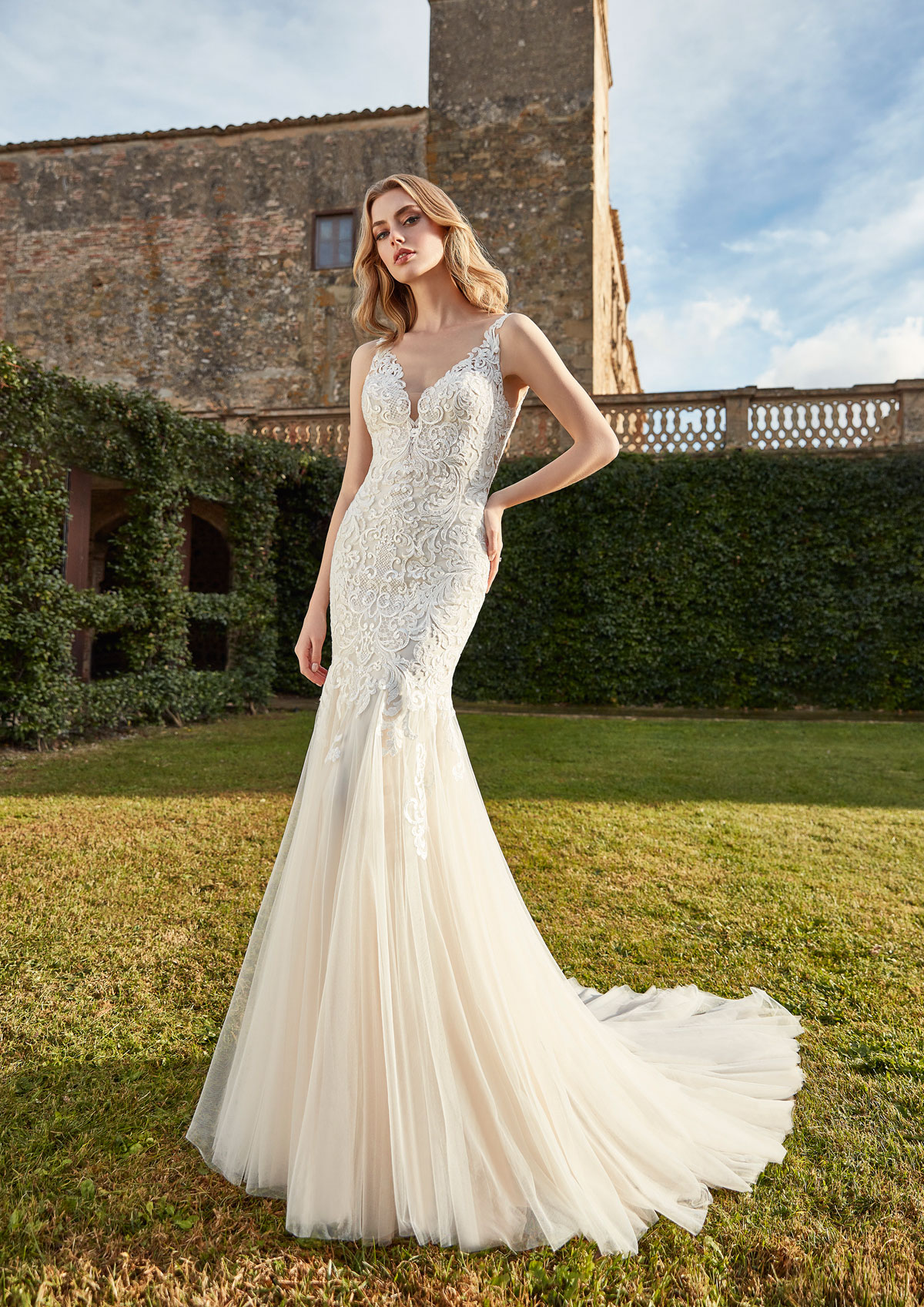  Produto: Florine, Categoria: Vestidos de Noiva, Ano: 2021, Marca San Patrick