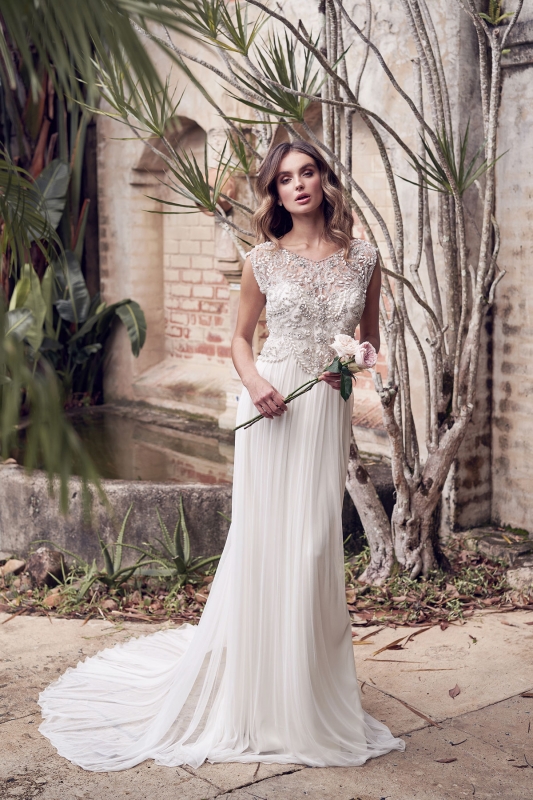  Produto: Aria Silk, Categoria: Vestidos de Noiva, Ano: 2019, Marca Anna Campbell