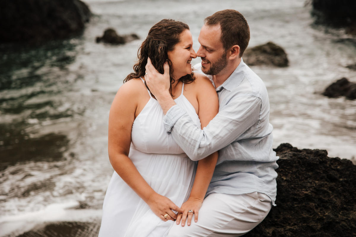 Imagem do casamento de Frances e Jesse