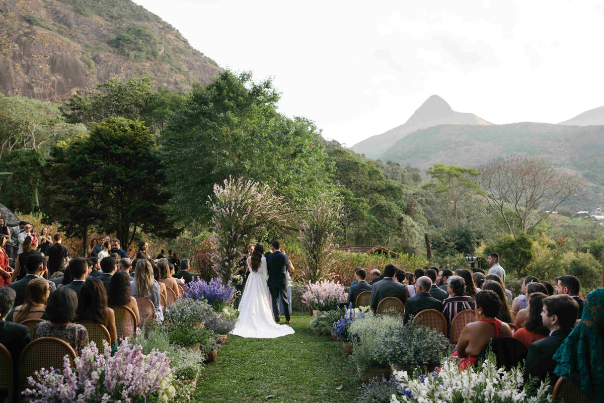 Imagem do casamento de Liandra e Pedro